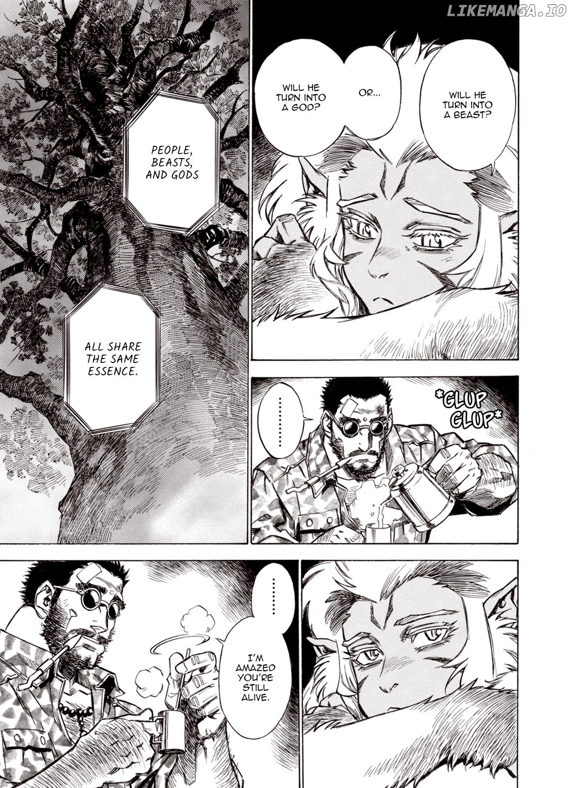 Kouya Ni Kemono Doukokusu chapter 93 - page 3