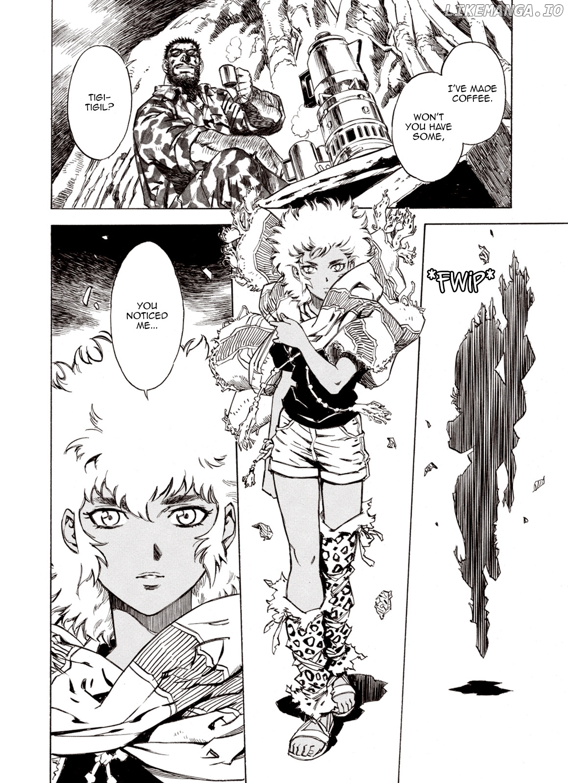 Kouya Ni Kemono Doukokusu chapter 93 - page 4