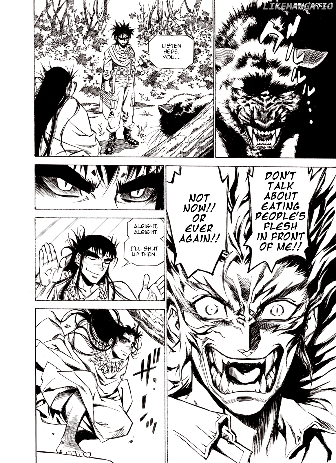 Kouya Ni Kemono Doukokusu chapter 53 - page 20
