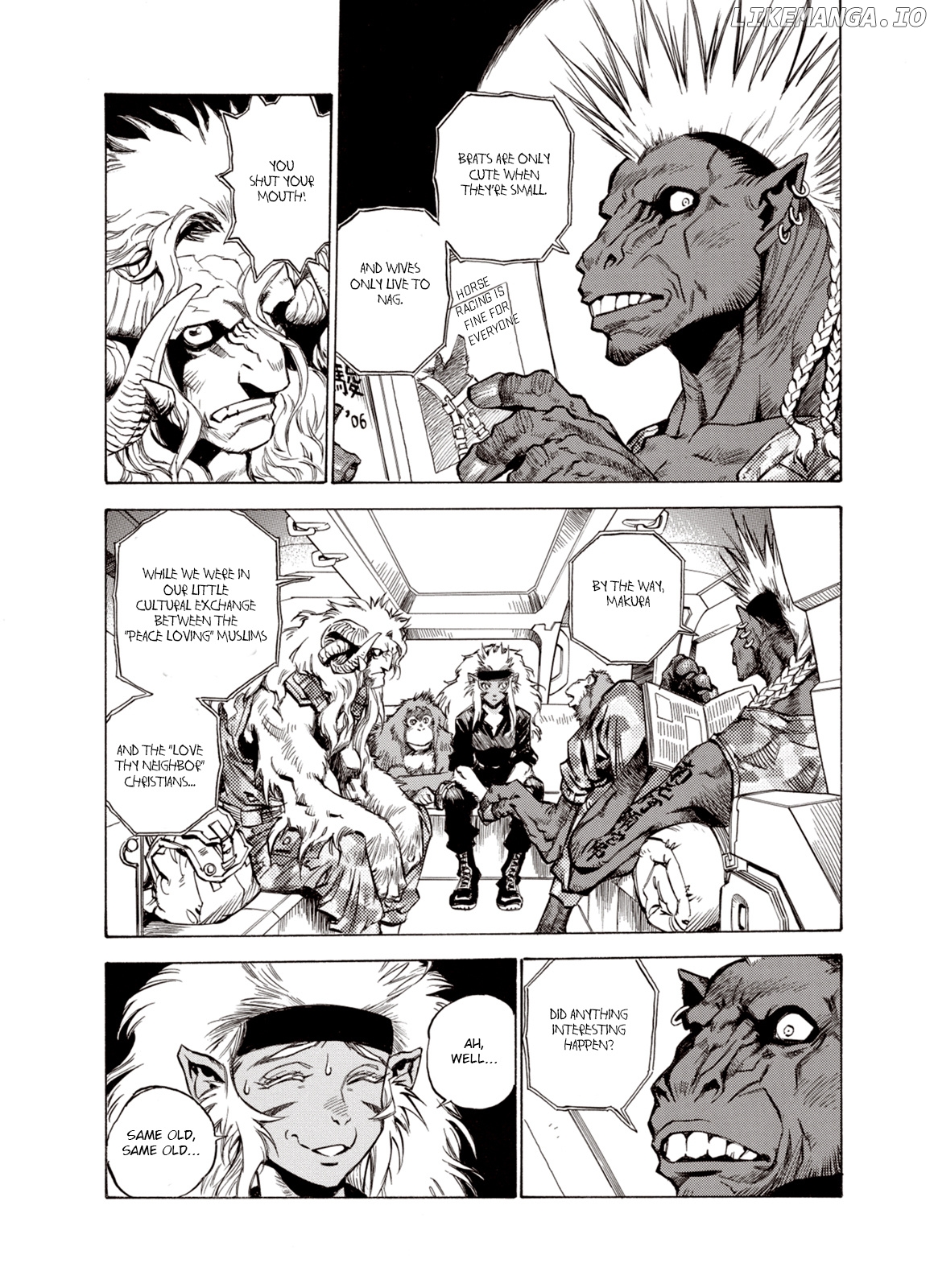 Kouya Ni Kemono Doukokusu chapter 27 - page 3