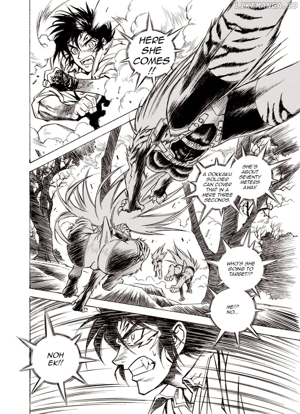 Kouya Ni Kemono Doukokusu chapter 54 - page 1
