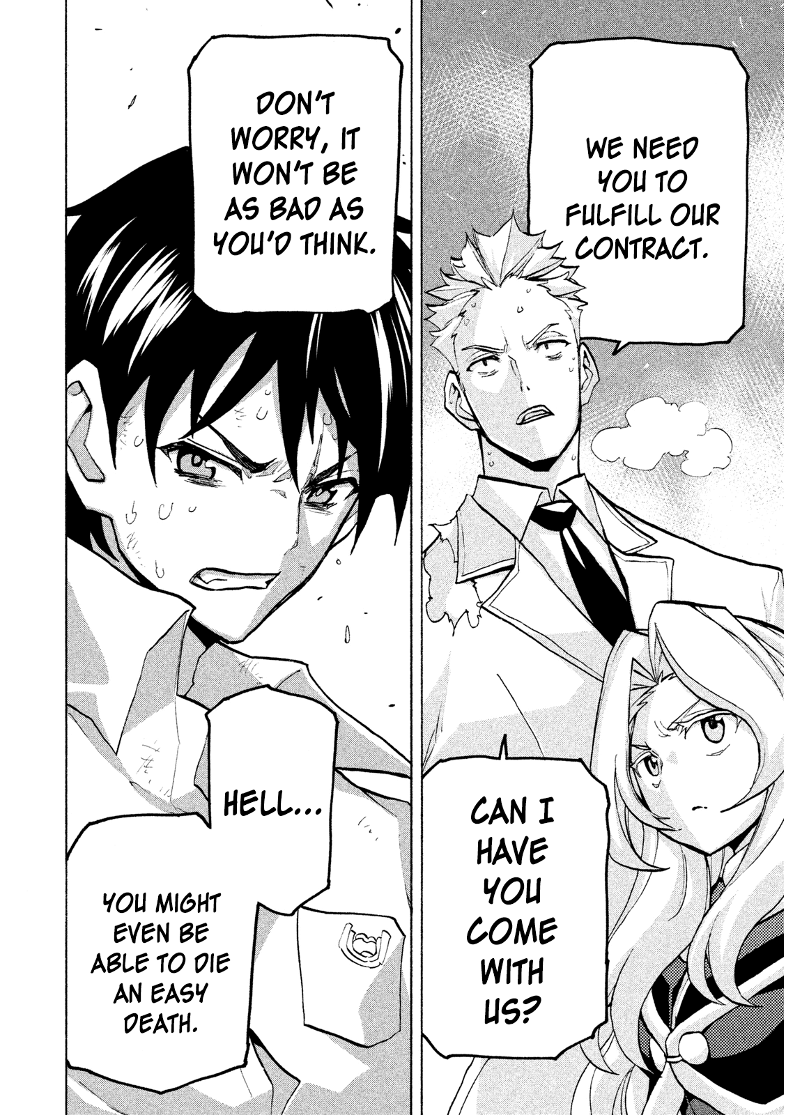 Sentou Hakai Gakuen Dangerosu chapter 36 - page 35
