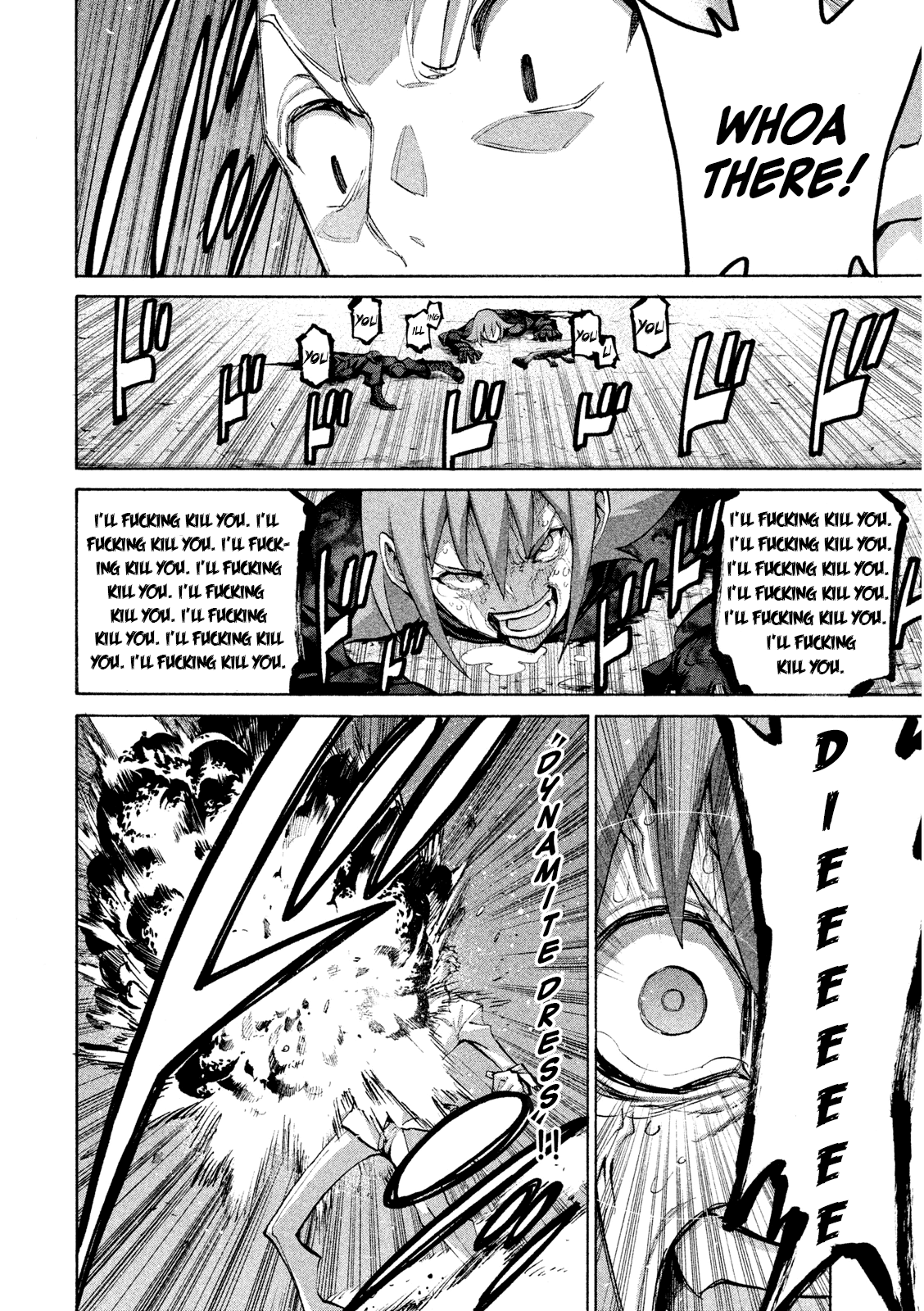 Sentou Hakai Gakuen Dangerosu chapter 36 - page 4