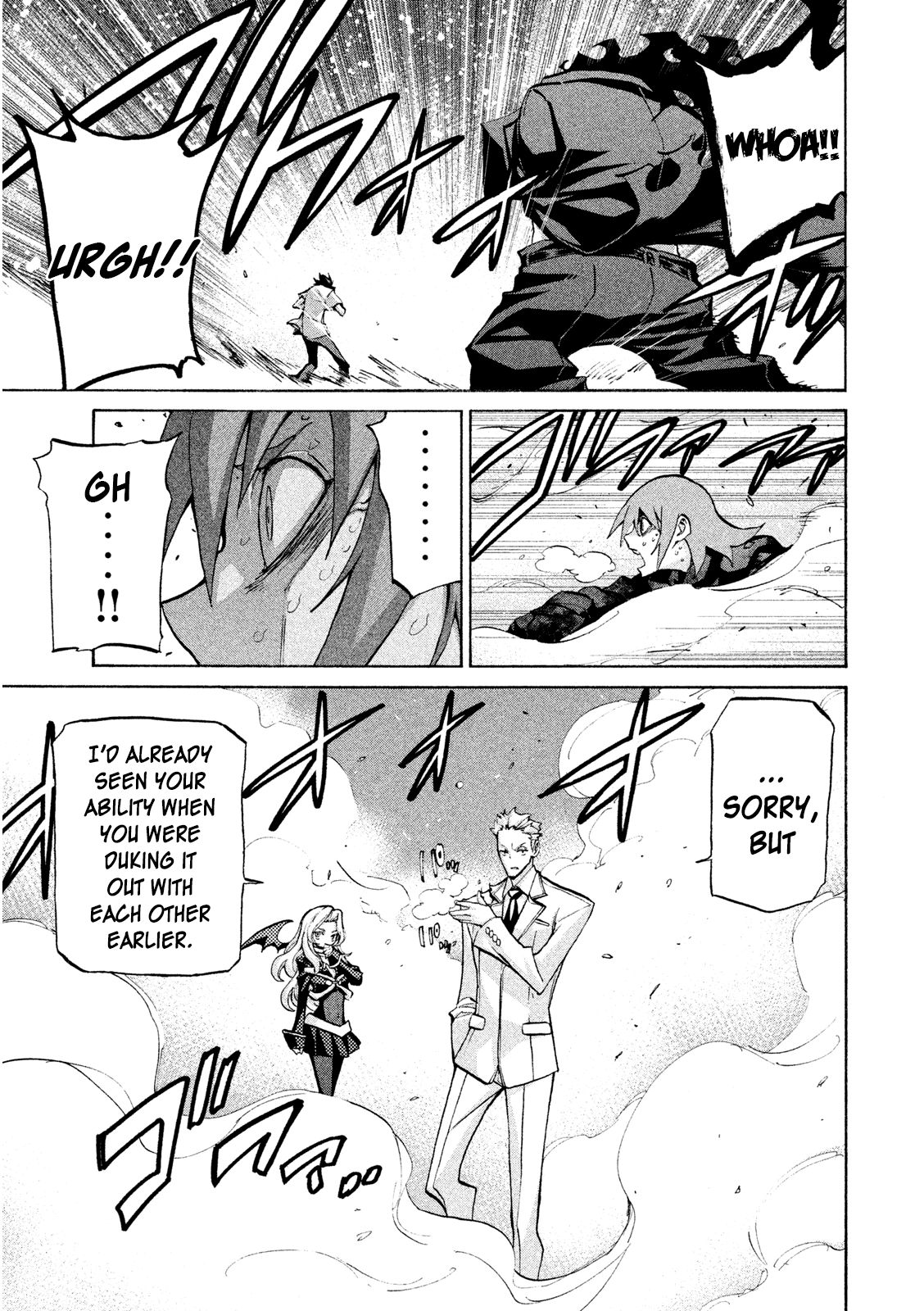 Sentou Hakai Gakuen Dangerosu chapter 36 - page 5