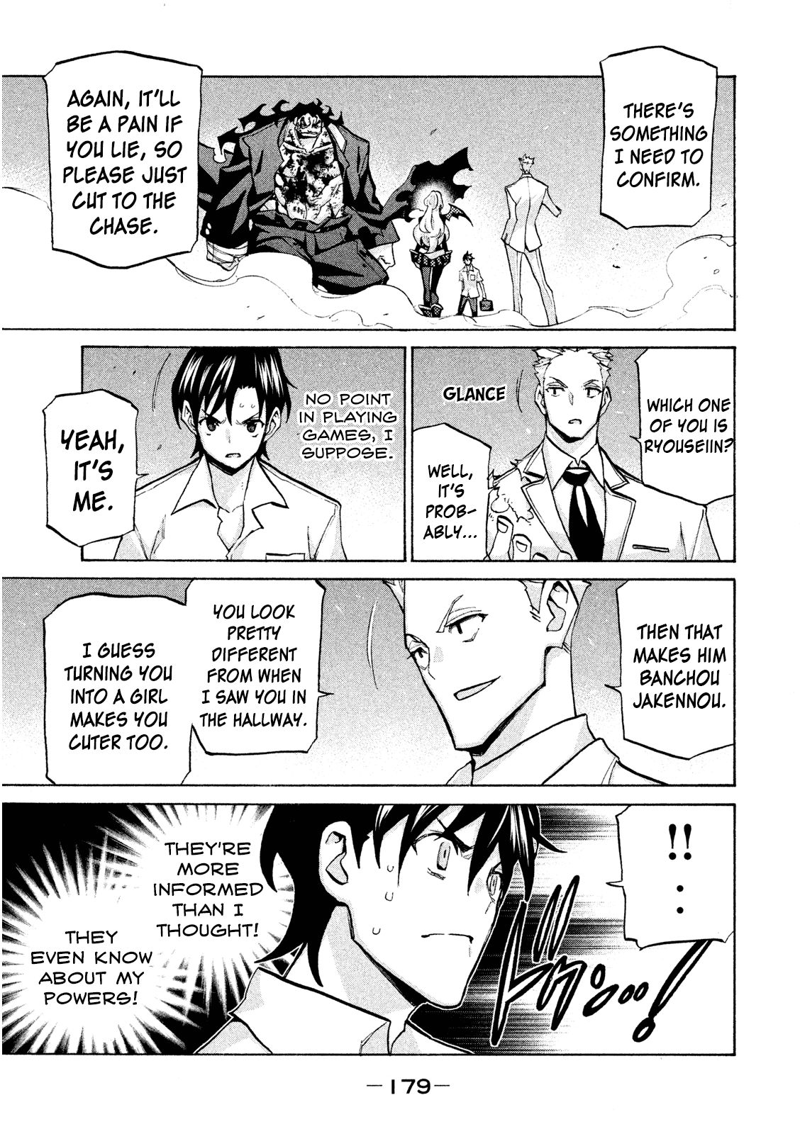 Sentou Hakai Gakuen Dangerosu chapter 36 - page 9