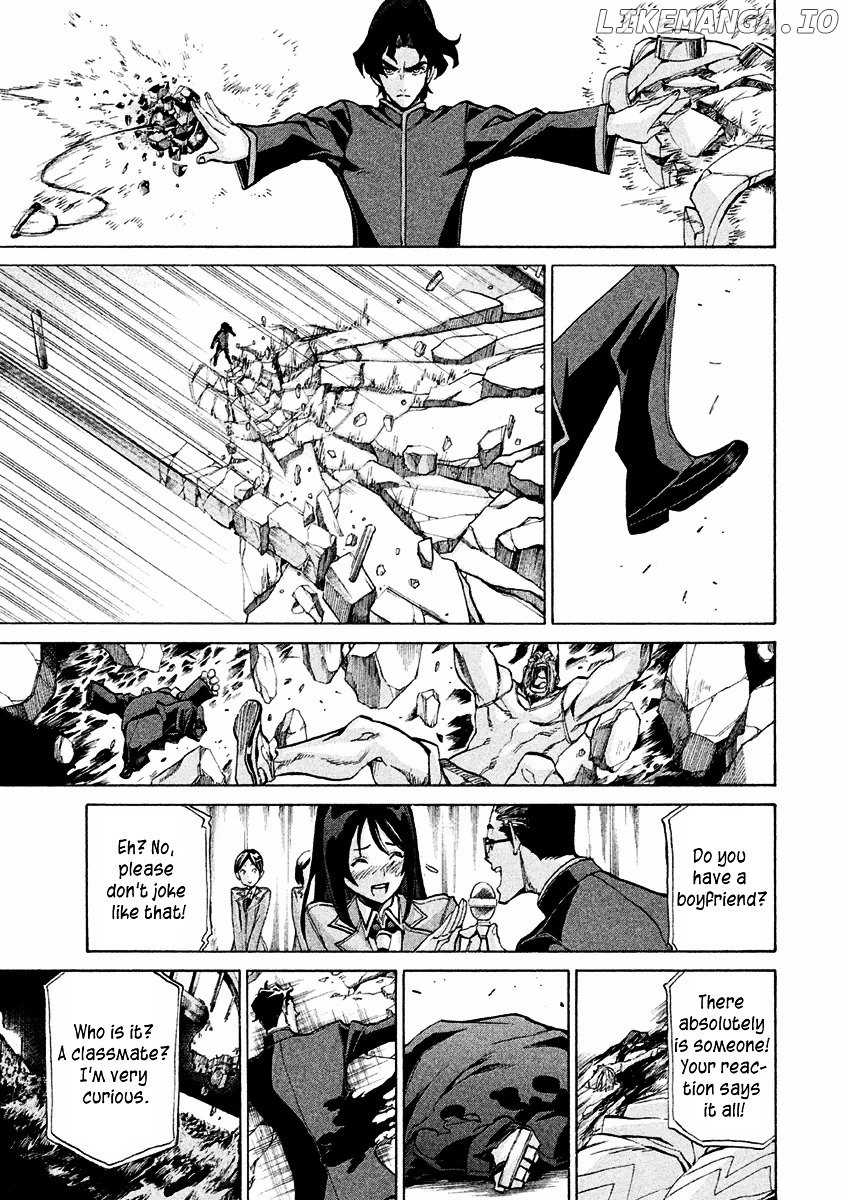 Sentou Hakai Gakuen Dangerosu chapter 14.1 - page 13