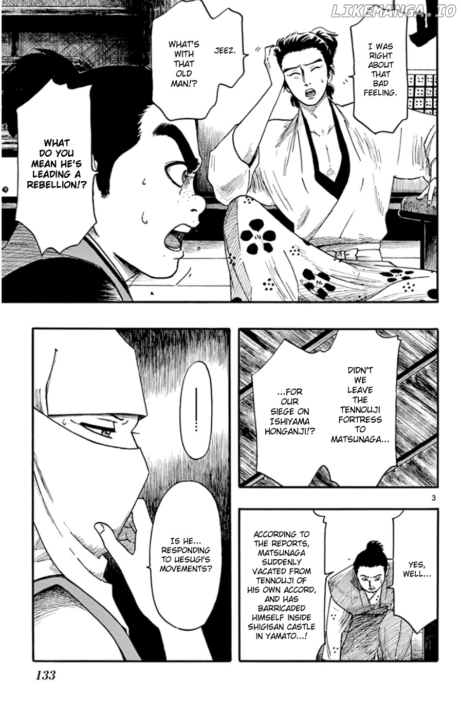 Nobunaga Kyousoukyoku chapter 67 - page 3