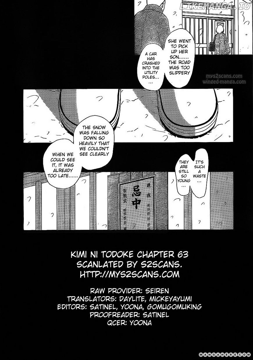 Kimi ni Todoke Chapter 63 - page 2