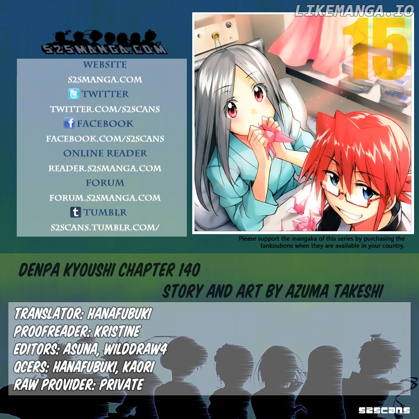 Denpa Kyoushi chapter 140 - page 1
