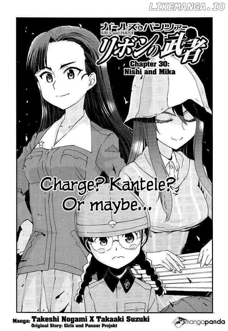 Girls Und Panzer - Ribbon no Musha chapter 30 - page 1
