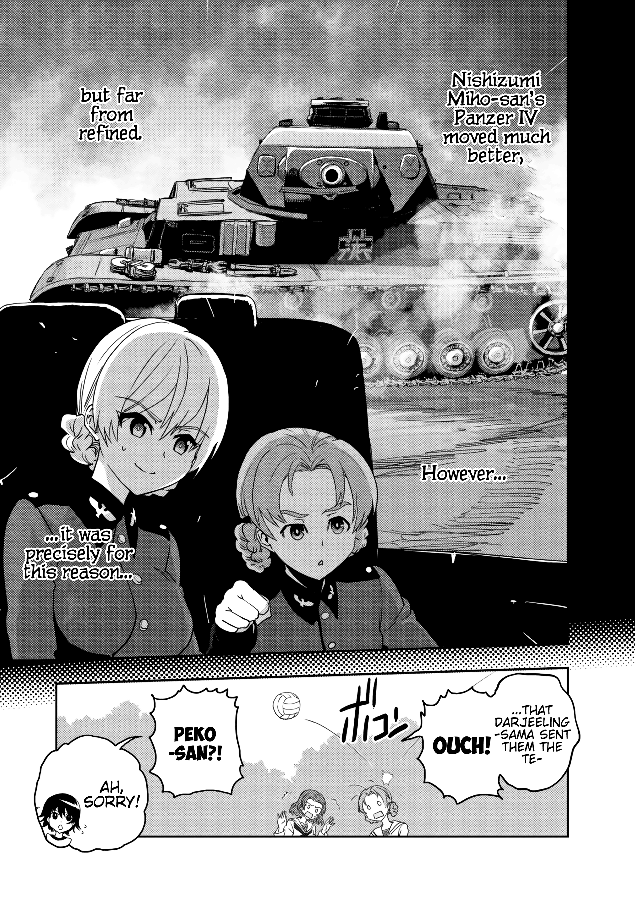 Girls Und Panzer - Ribbon no Musha chapter 54 - page 15