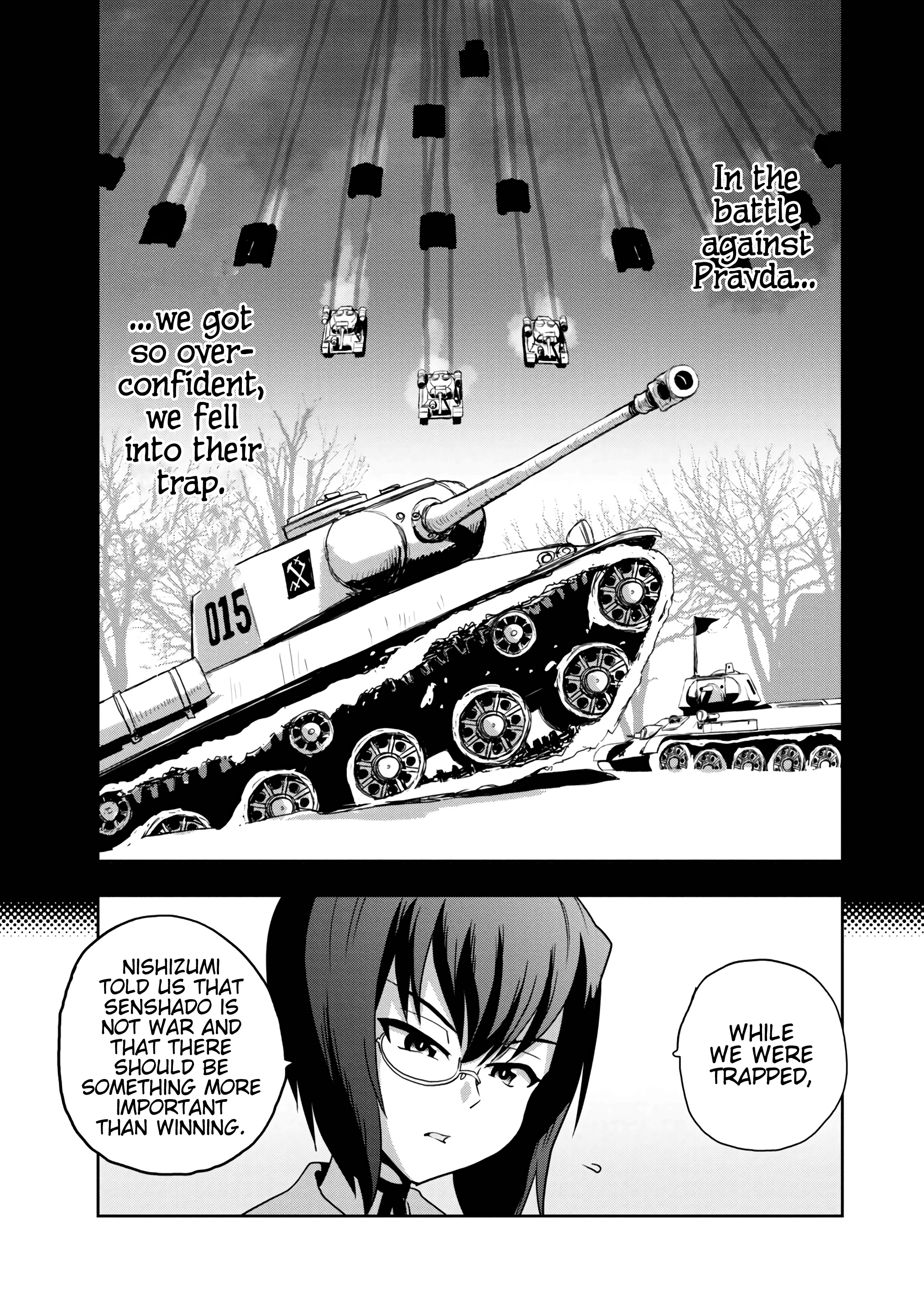 Girls Und Panzer - Ribbon no Musha chapter 54 - page 20