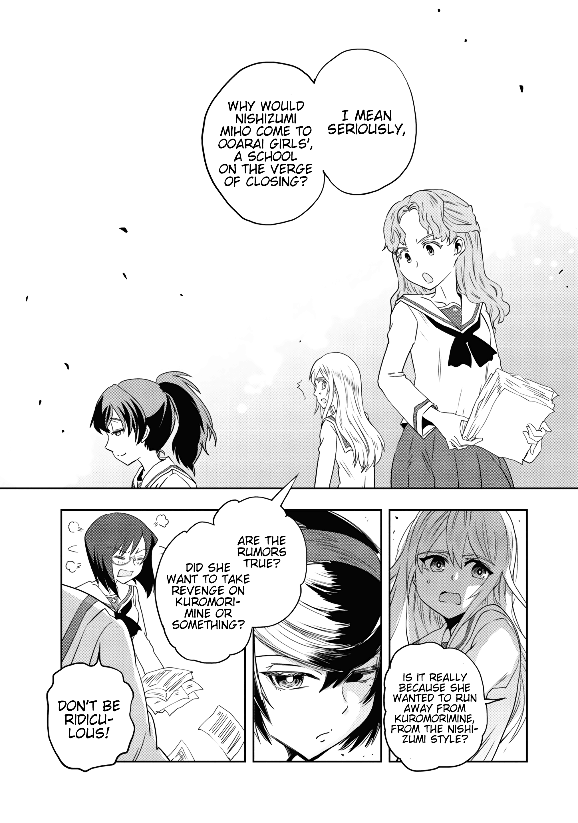 Girls Und Panzer - Ribbon no Musha chapter 54 - page 4