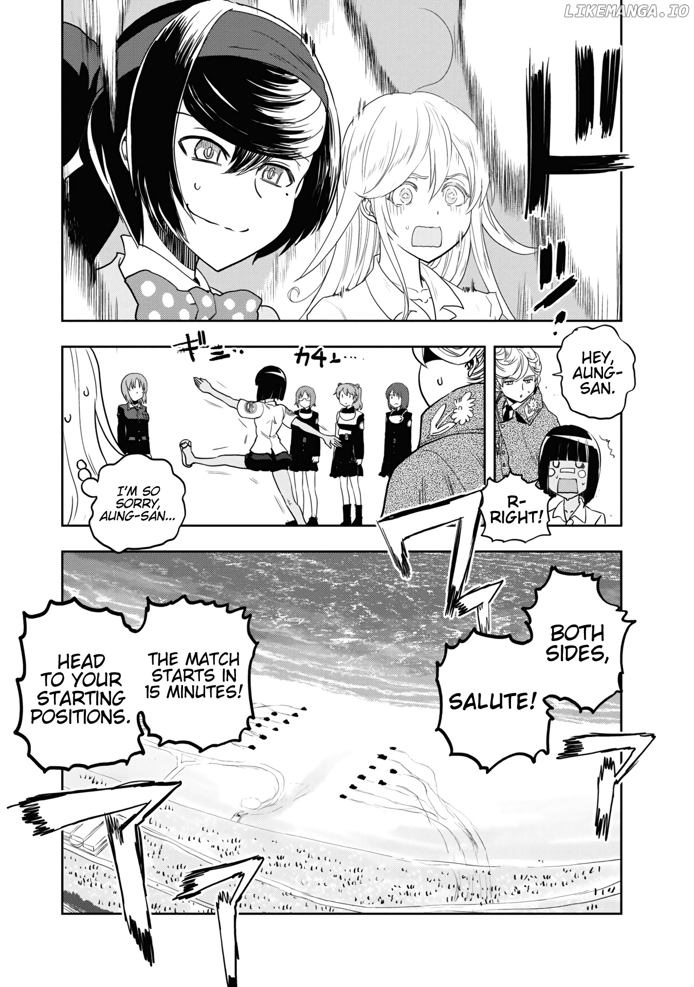 Girls Und Panzer - Ribbon no Musha chapter 58 - page 10