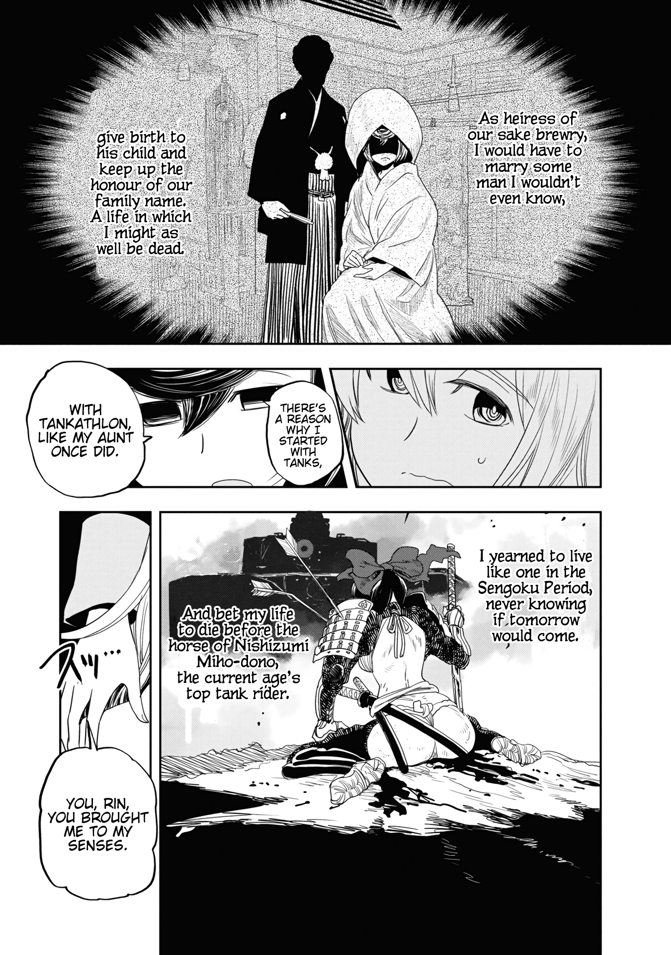 Girls Und Panzer - Ribbon no Musha chapter 58 - page 12