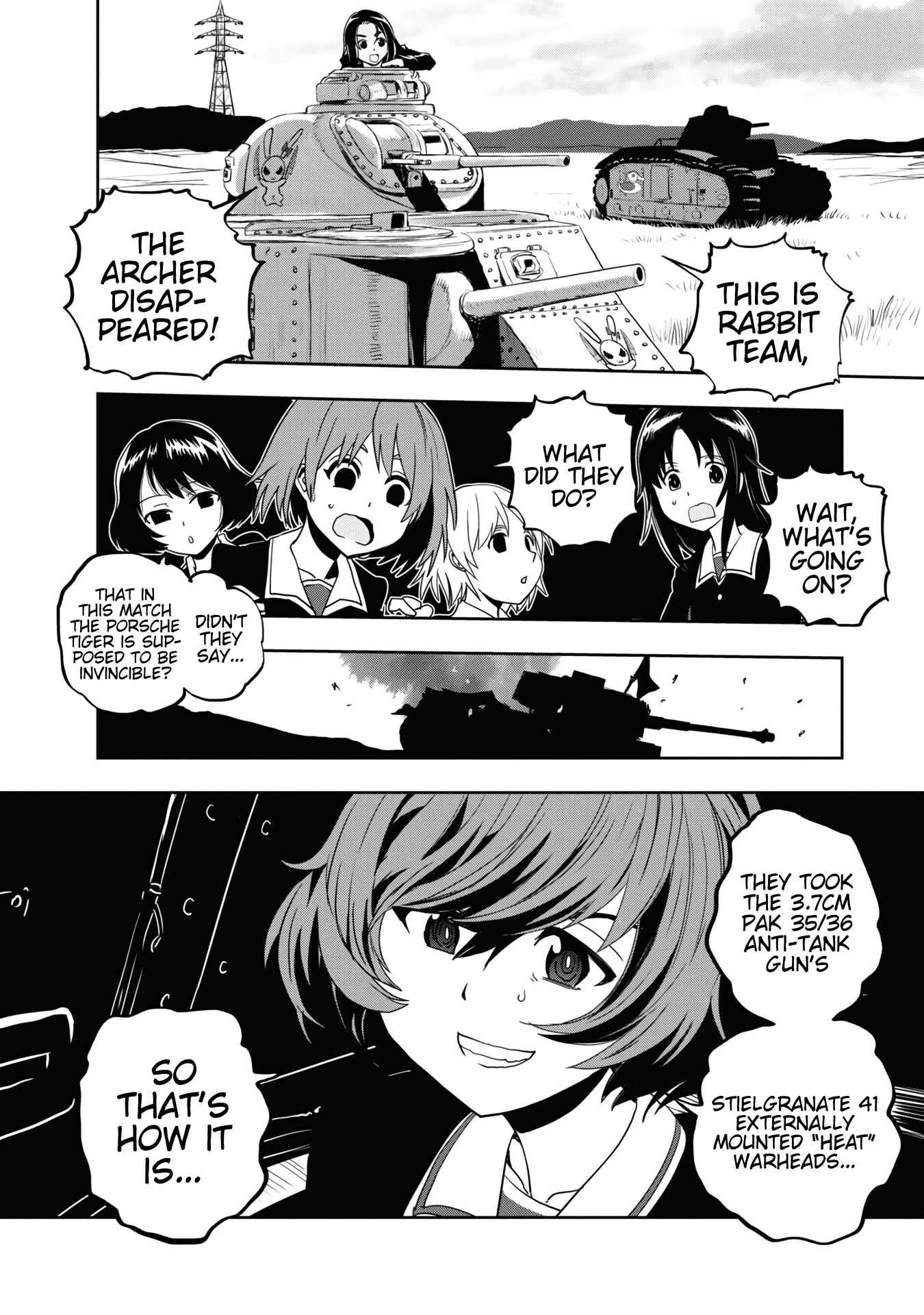 Girls Und Panzer - Ribbon no Musha chapter 58 - page 33