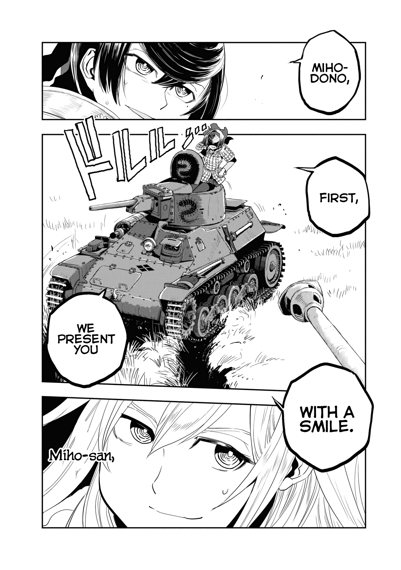 Girls Und Panzer - Ribbon no Musha chapter 58 - page 4