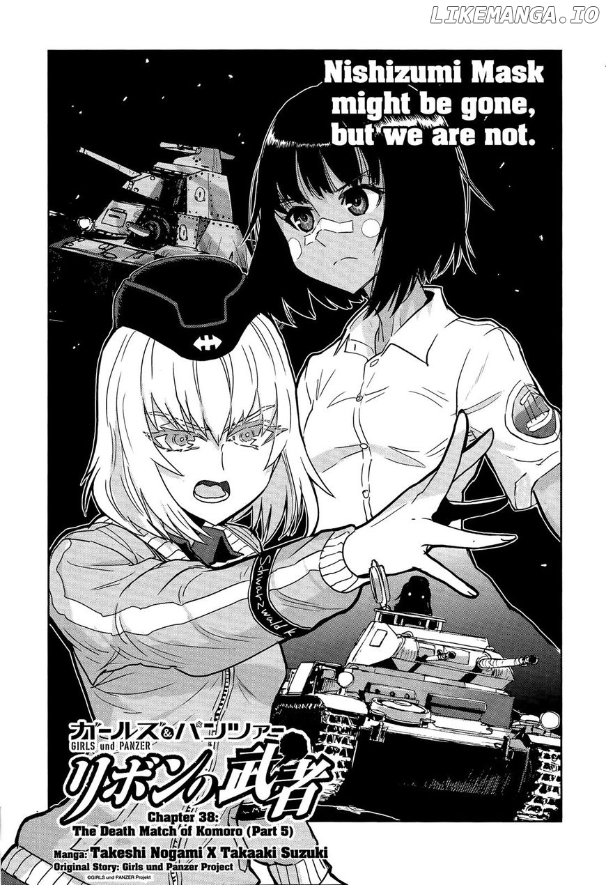 Girls Und Panzer - Ribbon no Musha chapter 38 - page 1