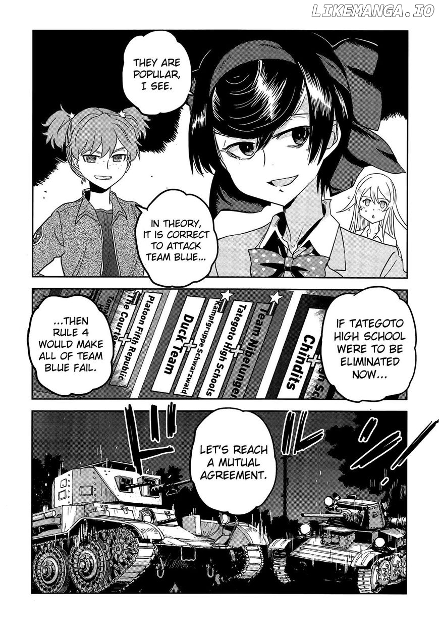 Girls Und Panzer - Ribbon no Musha chapter 38 - page 21