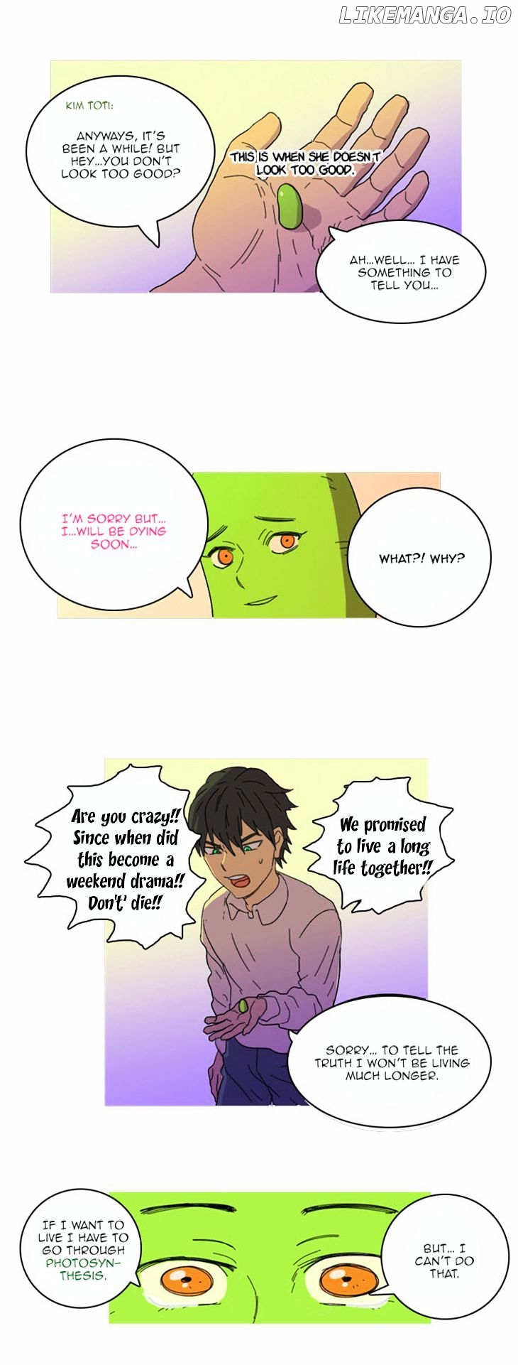 Immature Earthling Friend chapter 20 - page 16