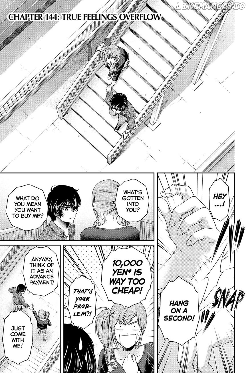 Domestic na Kanojo chapter 144 - page 1