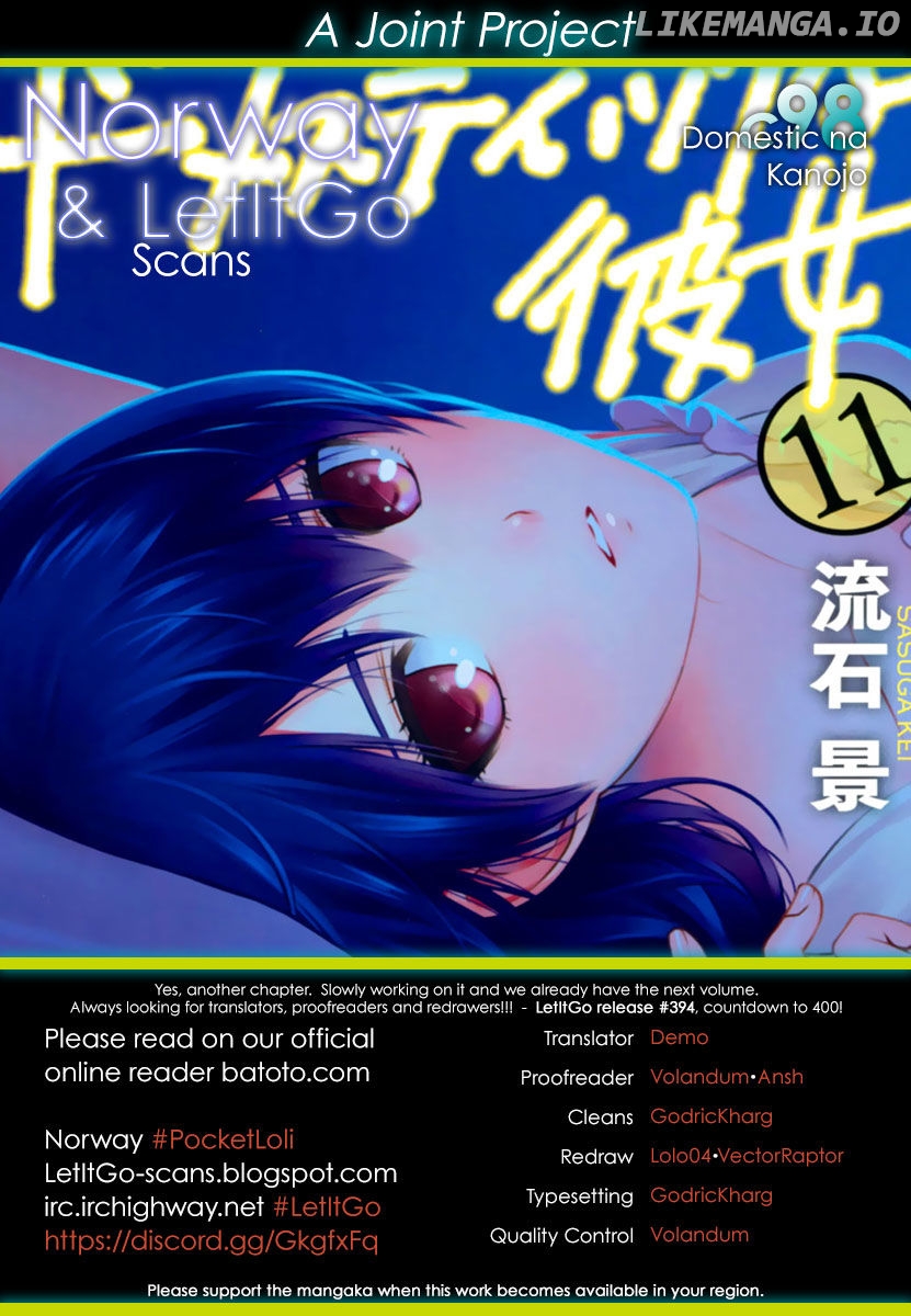 Domestic na Kanojo chapter 98 - page 1
