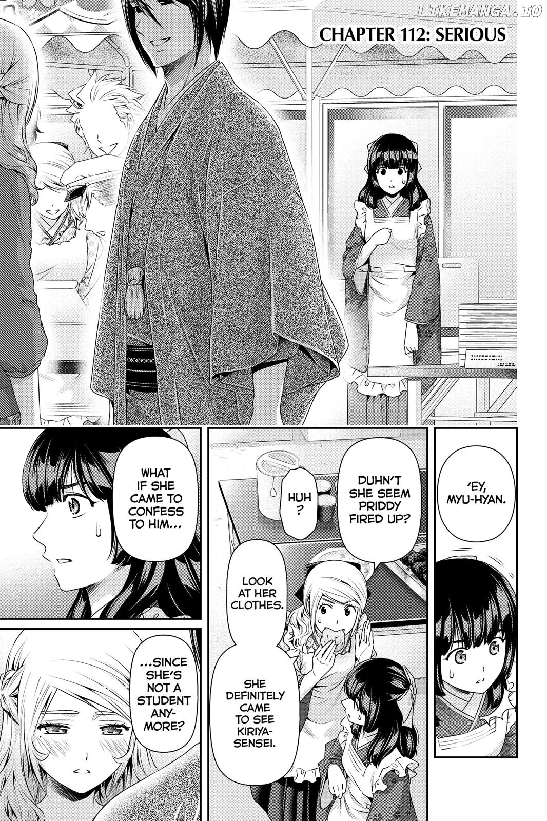 Domestic na Kanojo chapter 112 - page 1