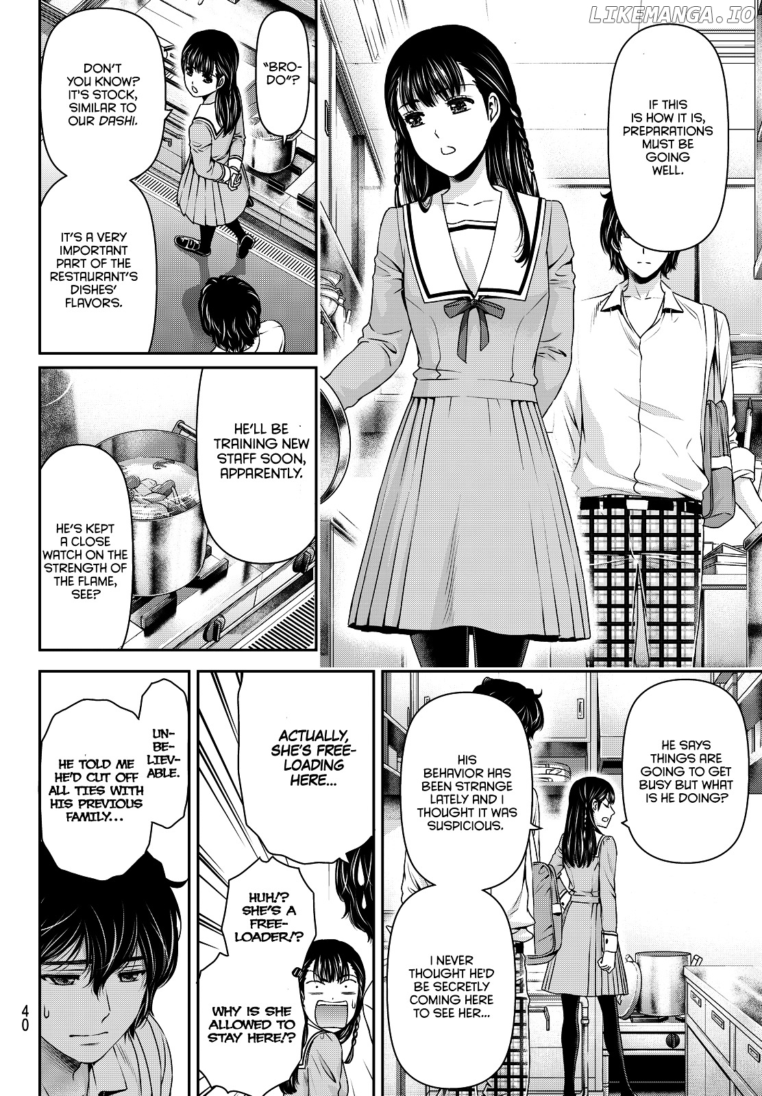 Domestic na Kanojo chapter 88 - page 8