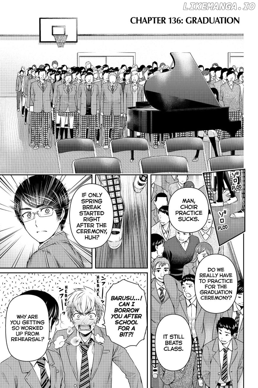 Domestic na Kanojo chapter 136 - page 1