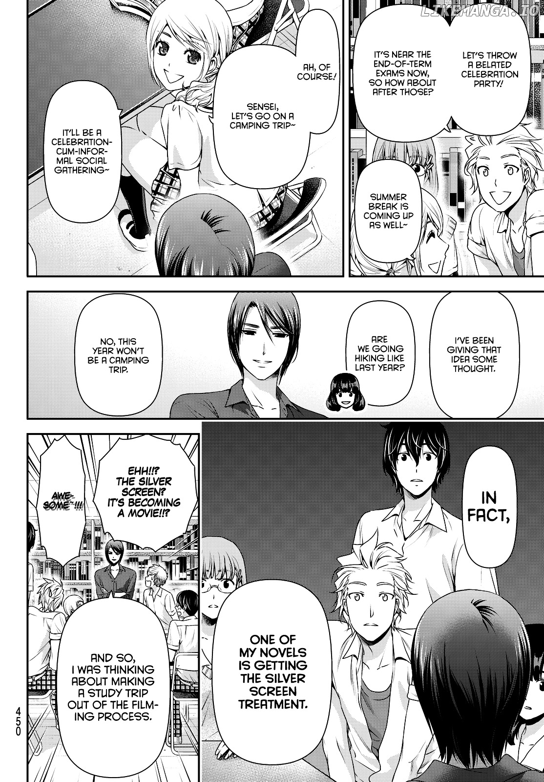 Domestic na Kanojo chapter 93 - page 8