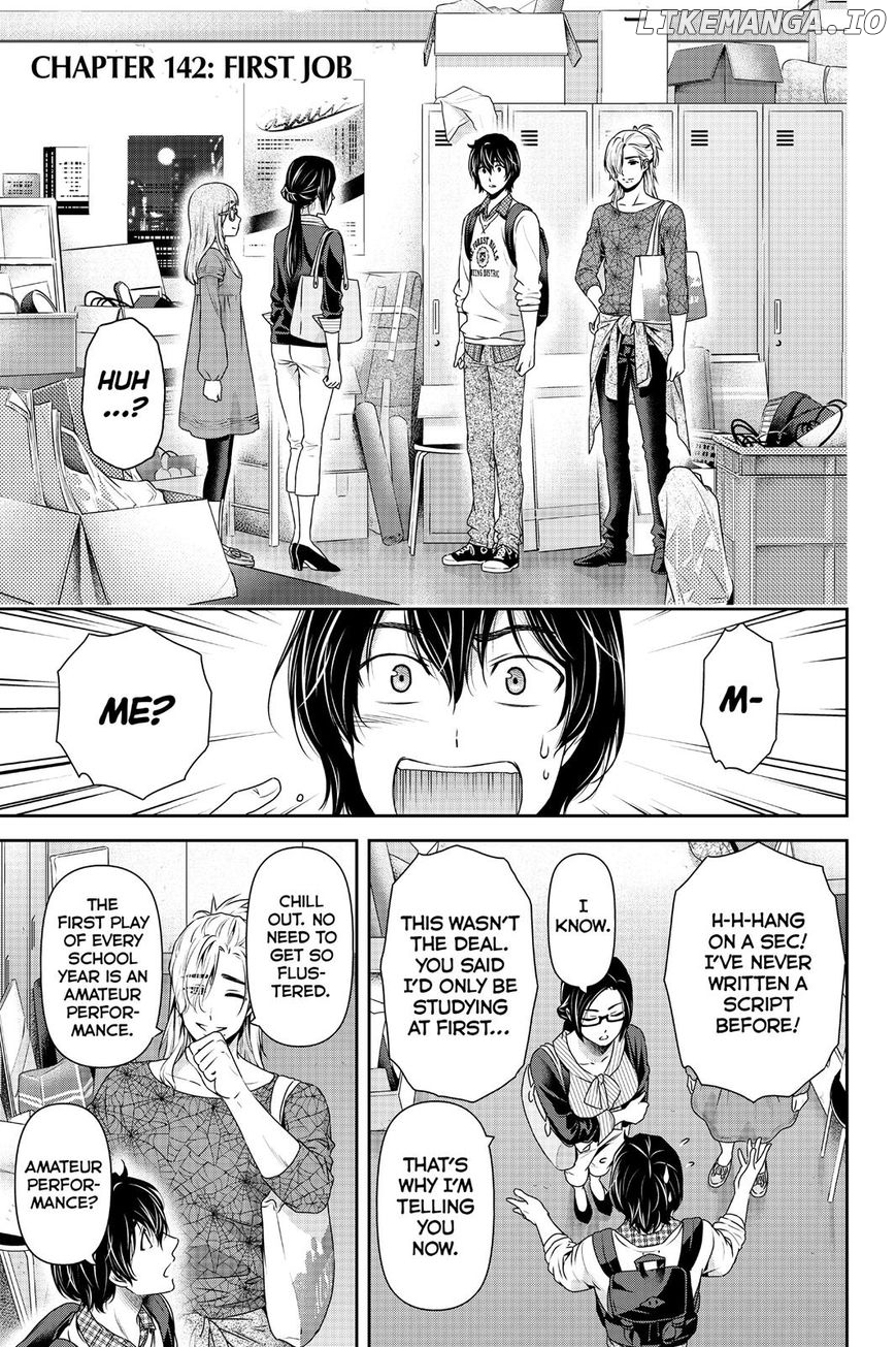 Domestic na Kanojo chapter 142 - page 1
