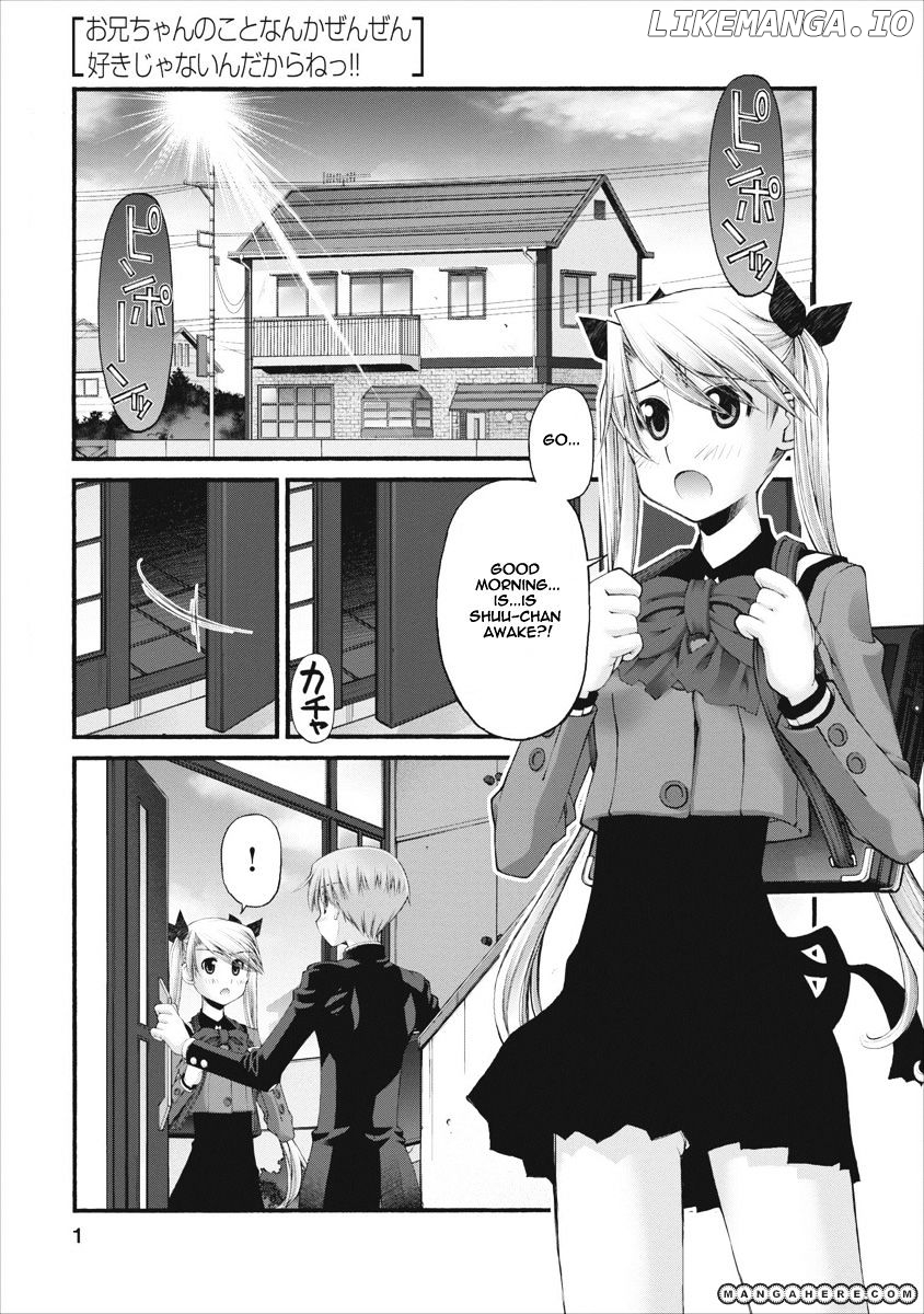 Oniichan No Koto Nanka Zenzen Suki Ja Nai N Da Kara Ne chapter 47 - page 2