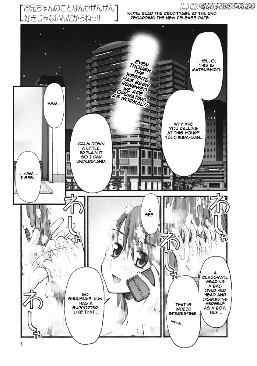 Oniichan No Koto Nanka Zenzen Suki Ja Nai N Da Kara Ne chapter 51 - page 2