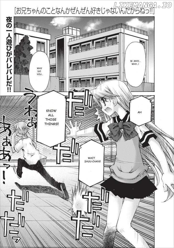 Oniichan No Koto Nanka Zenzen Suki Ja Nai N Da Kara Ne chapter 8 - page 2