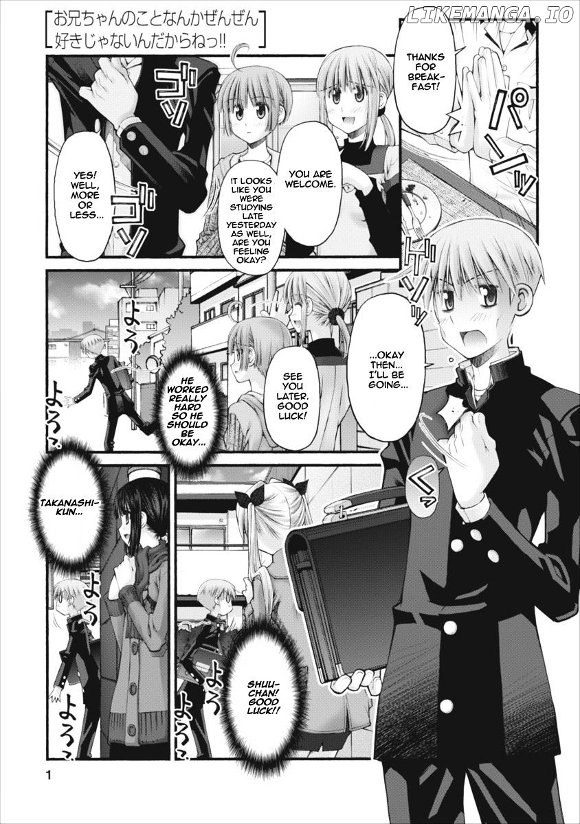 Oniichan No Koto Nanka Zenzen Suki Ja Nai N Da Kara Ne chapter 53 - page 2