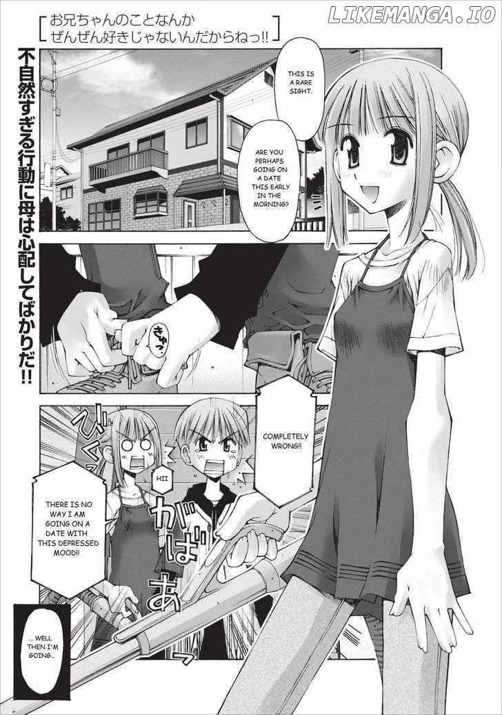 Oniichan No Koto Nanka Zenzen Suki Ja Nai N Da Kara Ne chapter 9 - page 2