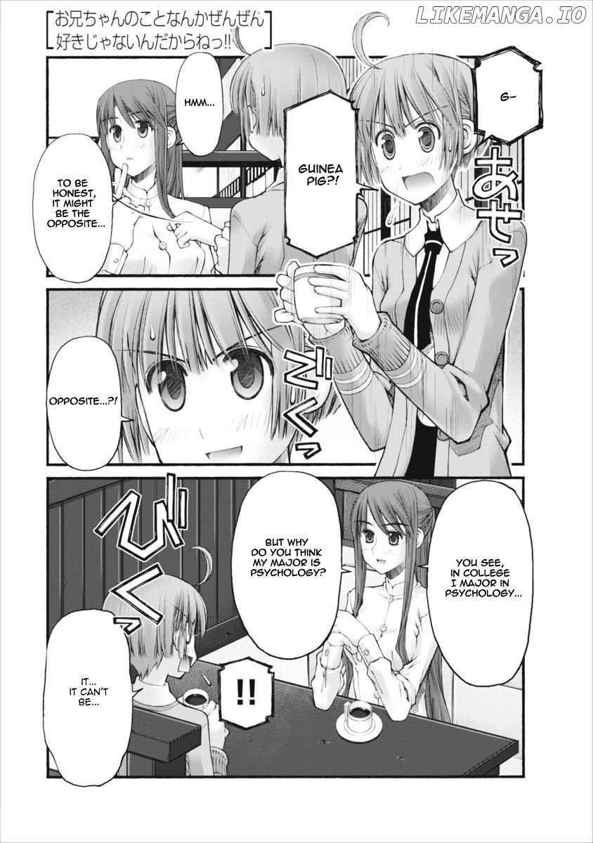 Oniichan No Koto Nanka Zenzen Suki Ja Nai N Da Kara Ne chapter 56 - page 1