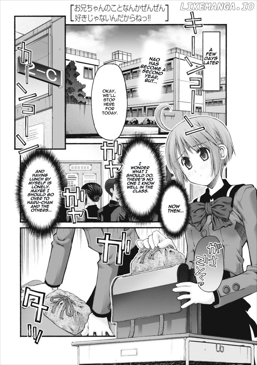 Oniichan No Koto Nanka Zenzen Suki Ja Nai N Da Kara Ne chapter 59 - page 1