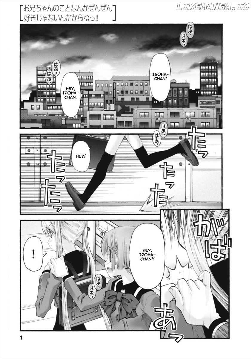 Oniichan No Koto Nanka Zenzen Suki Ja Nai N Da Kara Ne chapter 62 - page 1