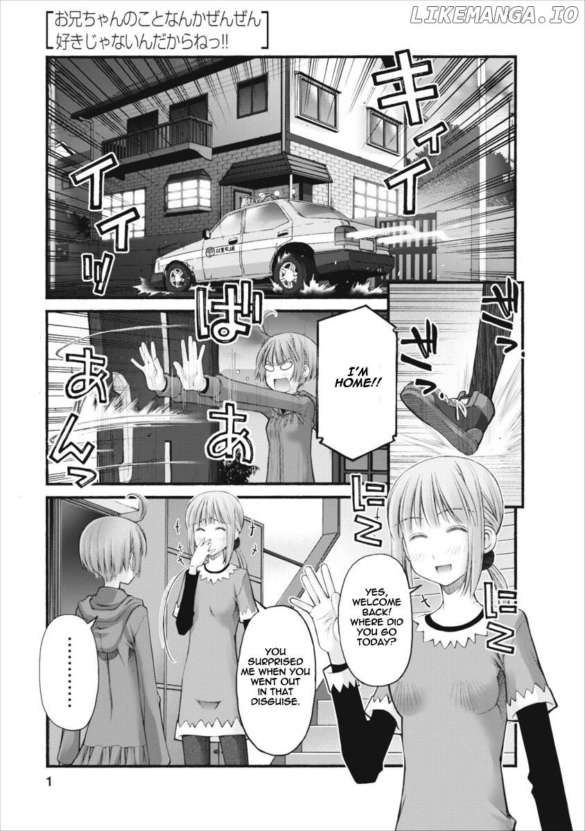 Oniichan No Koto Nanka Zenzen Suki Ja Nai N Da Kara Ne chapter 64 - page 1