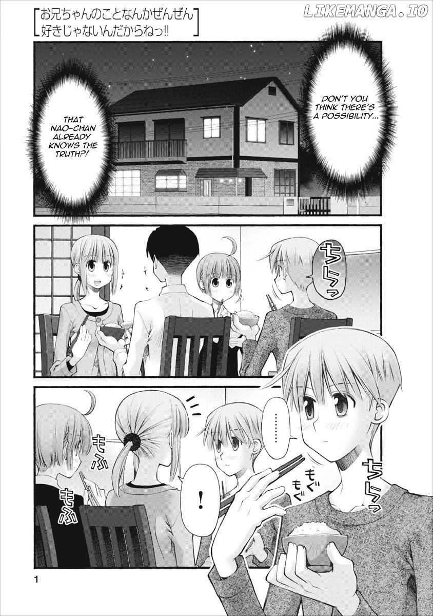 Oniichan No Koto Nanka Zenzen Suki Ja Nai N Da Kara Ne chapter 66 - page 1