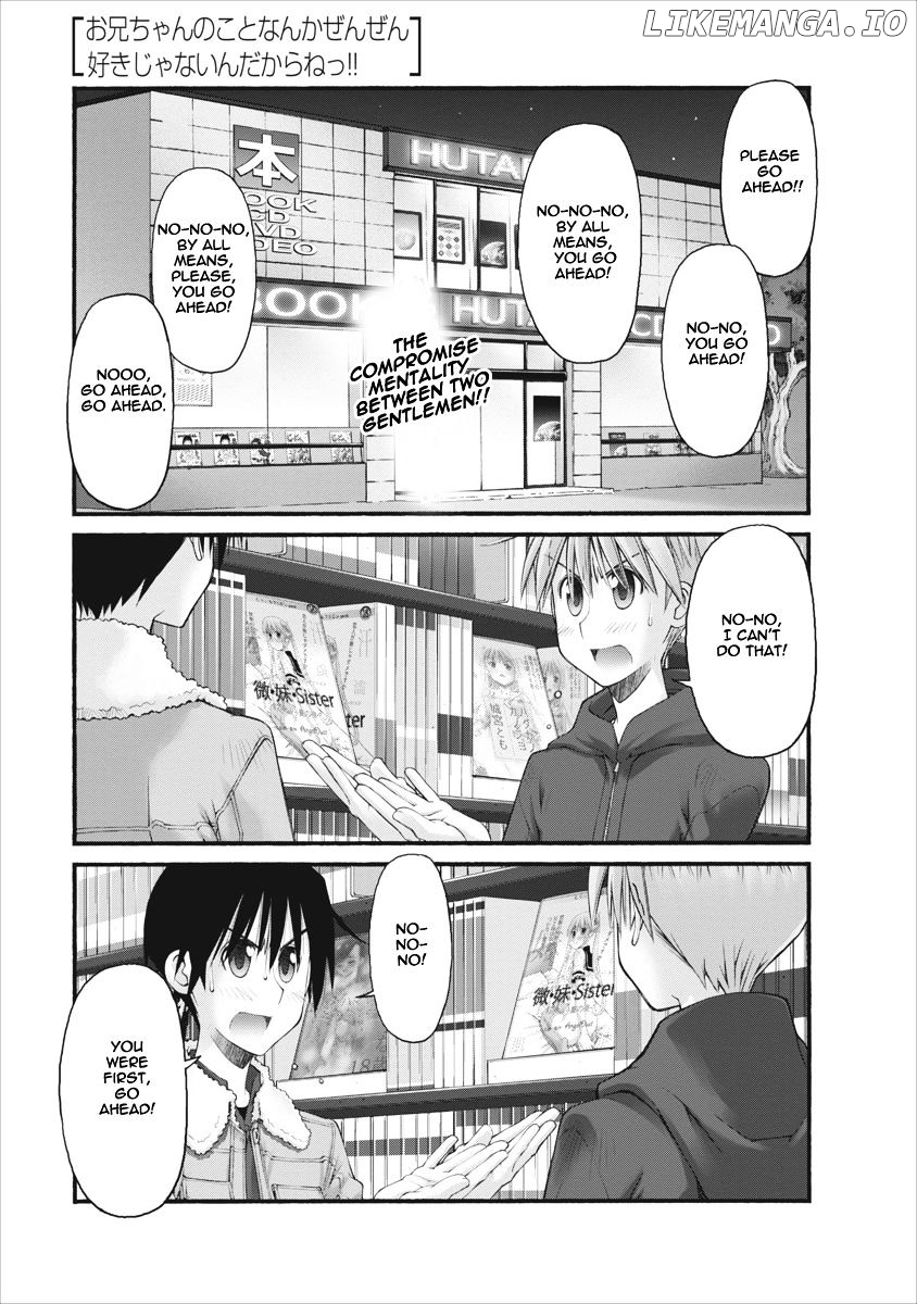 Oniichan No Koto Nanka Zenzen Suki Ja Nai N Da Kara Ne chapter 70 - page 1