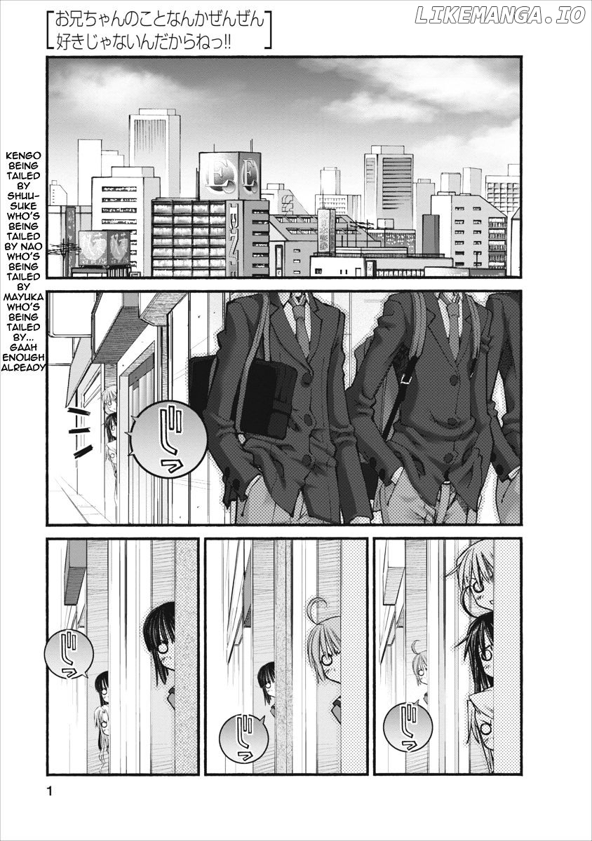 Oniichan No Koto Nanka Zenzen Suki Ja Nai N Da Kara Ne chapter 73 - page 1