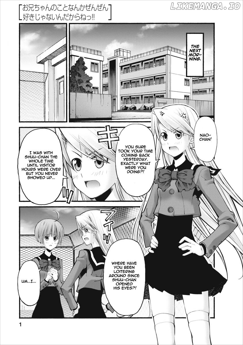 Oniichan No Koto Nanka Zenzen Suki Ja Nai N Da Kara Ne chapter 83 - page 1