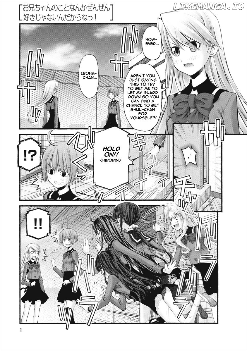Oniichan No Koto Nanka Zenzen Suki Ja Nai N Da Kara Ne chapter 84 - page 1