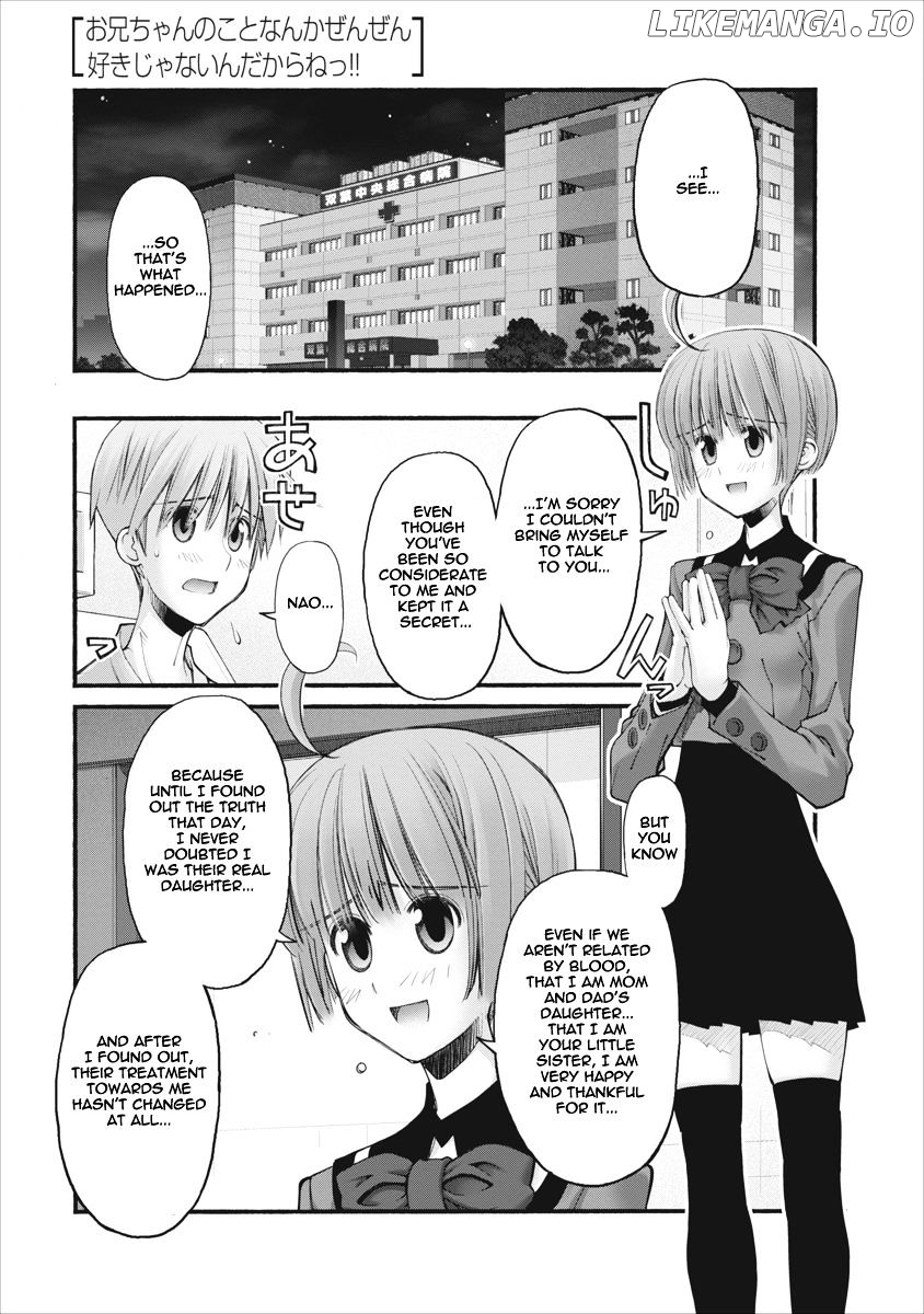 Oniichan No Koto Nanka Zenzen Suki Ja Nai N Da Kara Ne chapter 85 - page 1