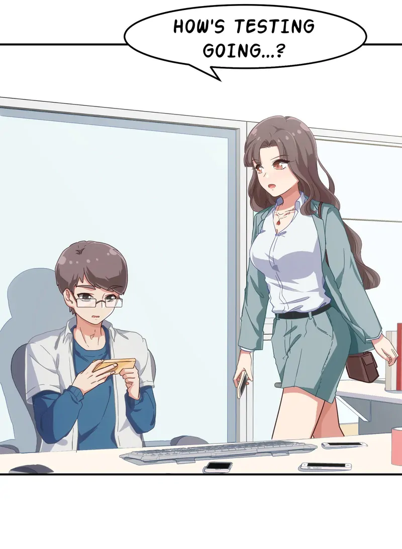 Help! Because Of A BUG, I'm Getting Pestered By The Game's Babe Chapter 3 - page 35