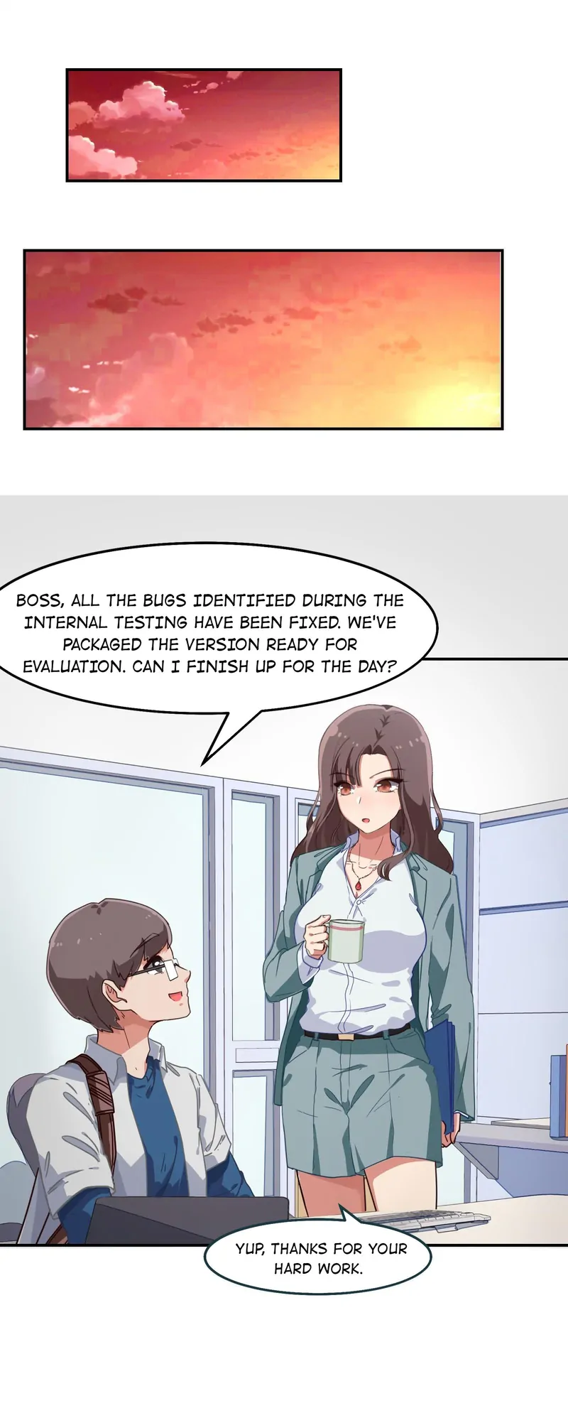 Help! Because Of A BUG, I'm Getting Pestered By The Game's Babe Chapter 4 - page 2