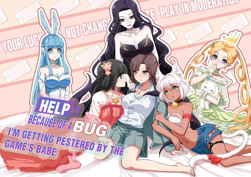 Help! Because Of A BUG, I'm Getting Pestered By The Game's Babe Chapter 44 - page 1