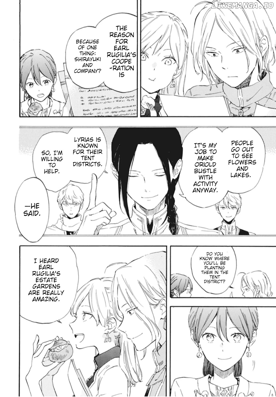 Akagami No Shirayukihime chapter 128 - page 5